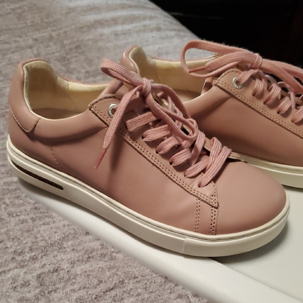 Birkenstock Pink Sneakers Minimalist Design Casual
